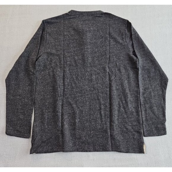 Weatherproof Vintage Shirt Men's Henley XL Black Heathered Long Sleeves NWT - Picture 11 of 14